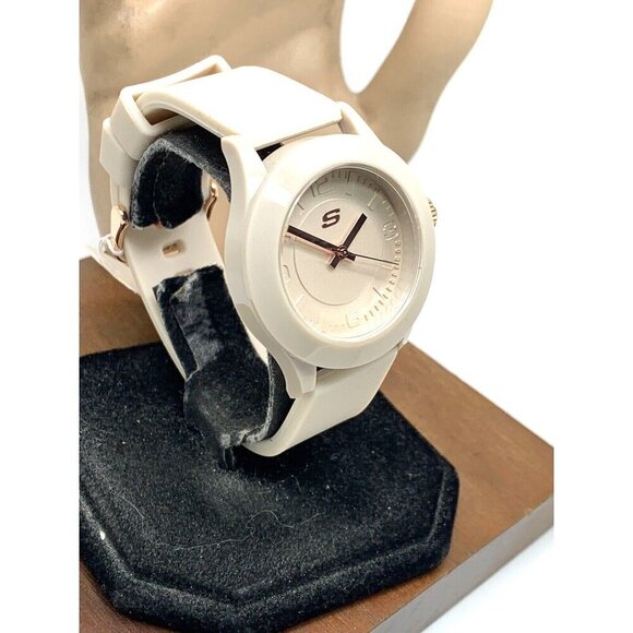Skechers Women\'s Watch SR6172W Quartz Beige Rubber Band 40mm main image 12